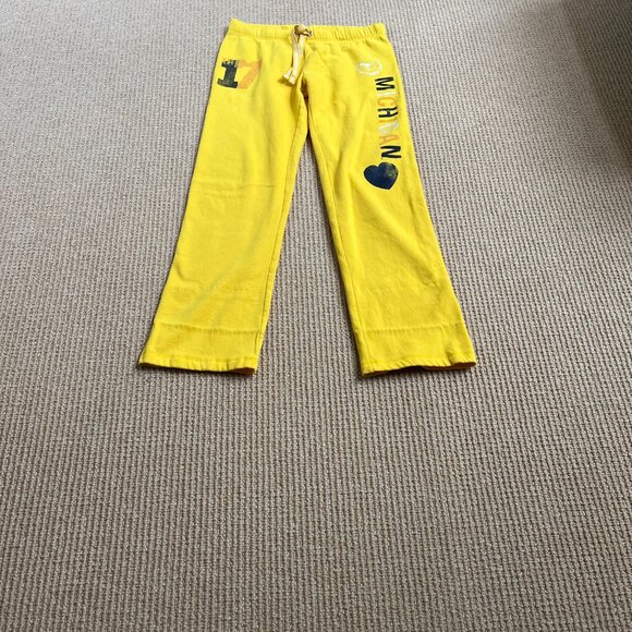 Pink Collegiete Collection University of Michigan Sweat Pants - size Small - Picture 1 of 5
